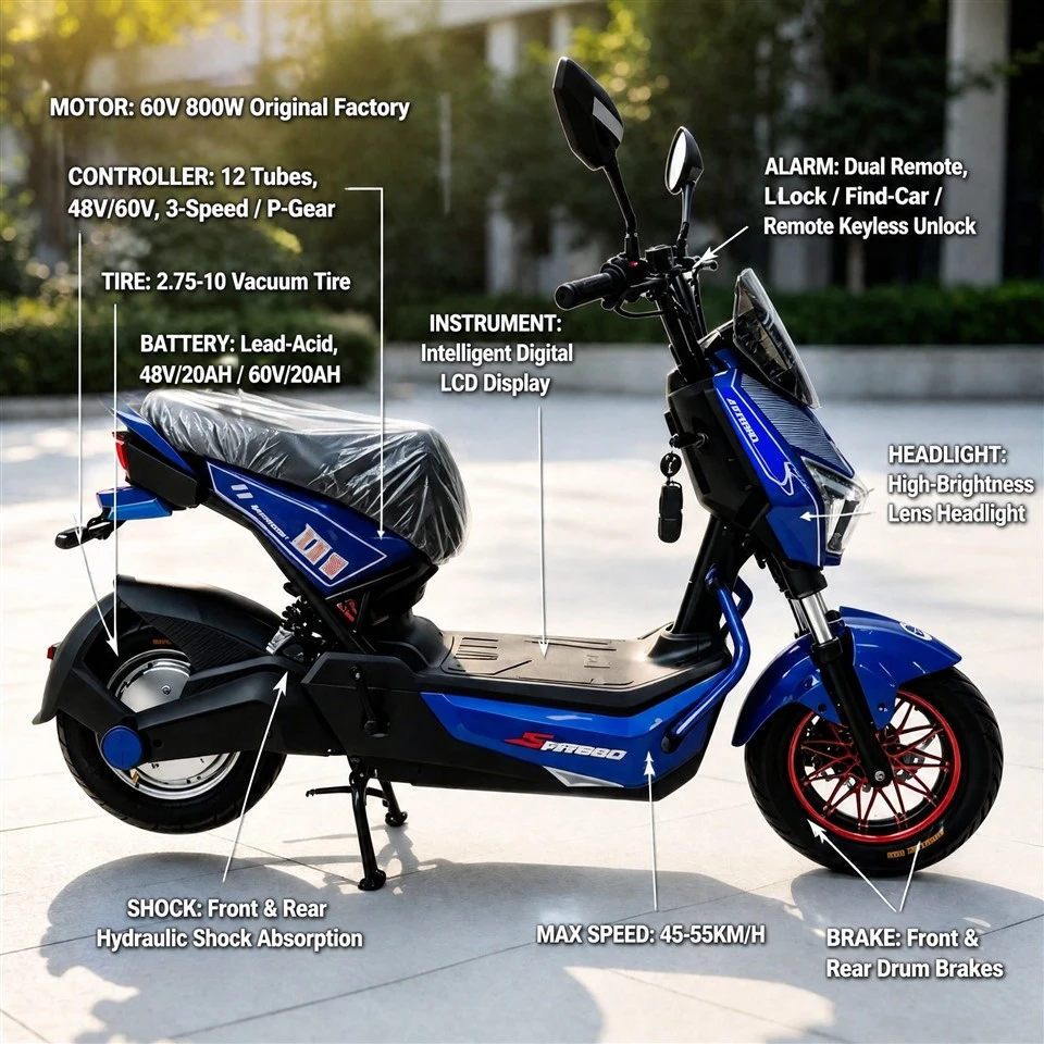 Human-powered Electric City Bike