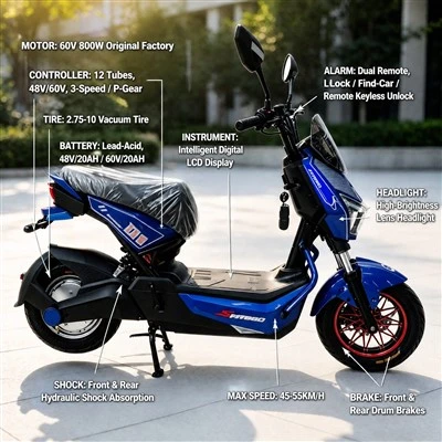 Human-powered Electric City Bike